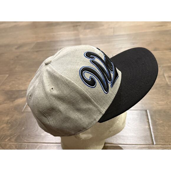 New Era 9Fifty Mens Gray Black NBA Golden State Warriors Hardwood Classic Hat - Picture 4 of 8